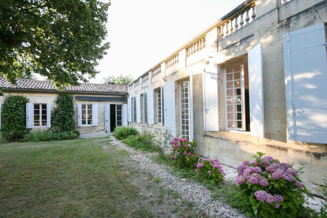 Chateau Rosemont - Grande Maison Familiale Campagne Dans Le Medoc Avec Piscine Et Tennis A 15 Mn Bordeaux Labarde Eksteriør billede