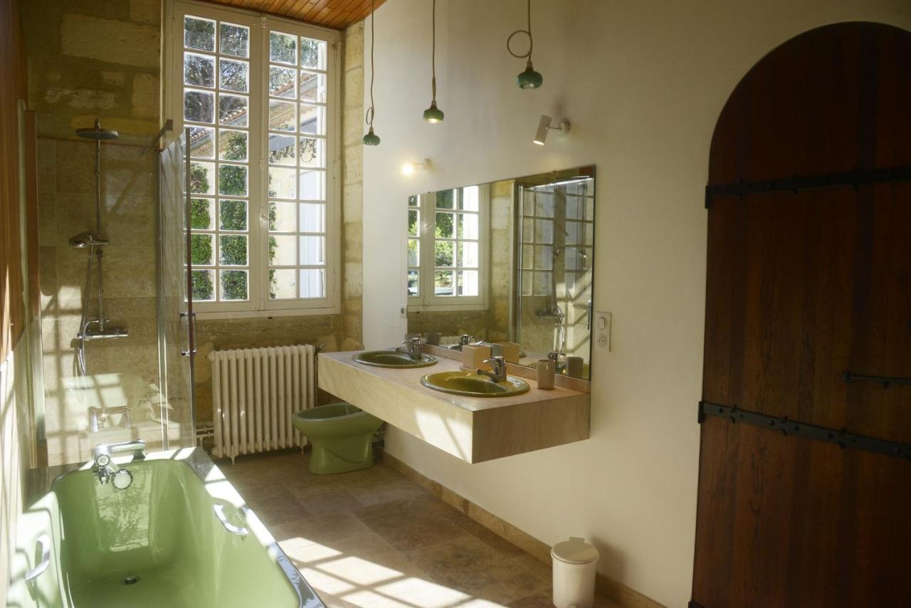 Chateau Rosemont - Grande Maison Familiale Campagne Dans Le Medoc Avec Piscine Et Tennis A 15 Mn Bordeaux Labarde Eksteriør billede